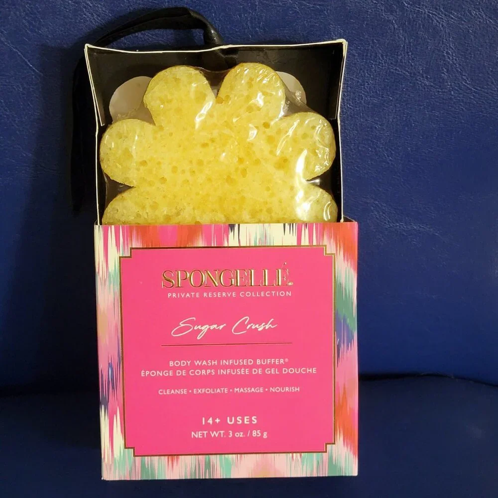 Spongelle Sugar Crush Body Wash Sponge 3 Oz